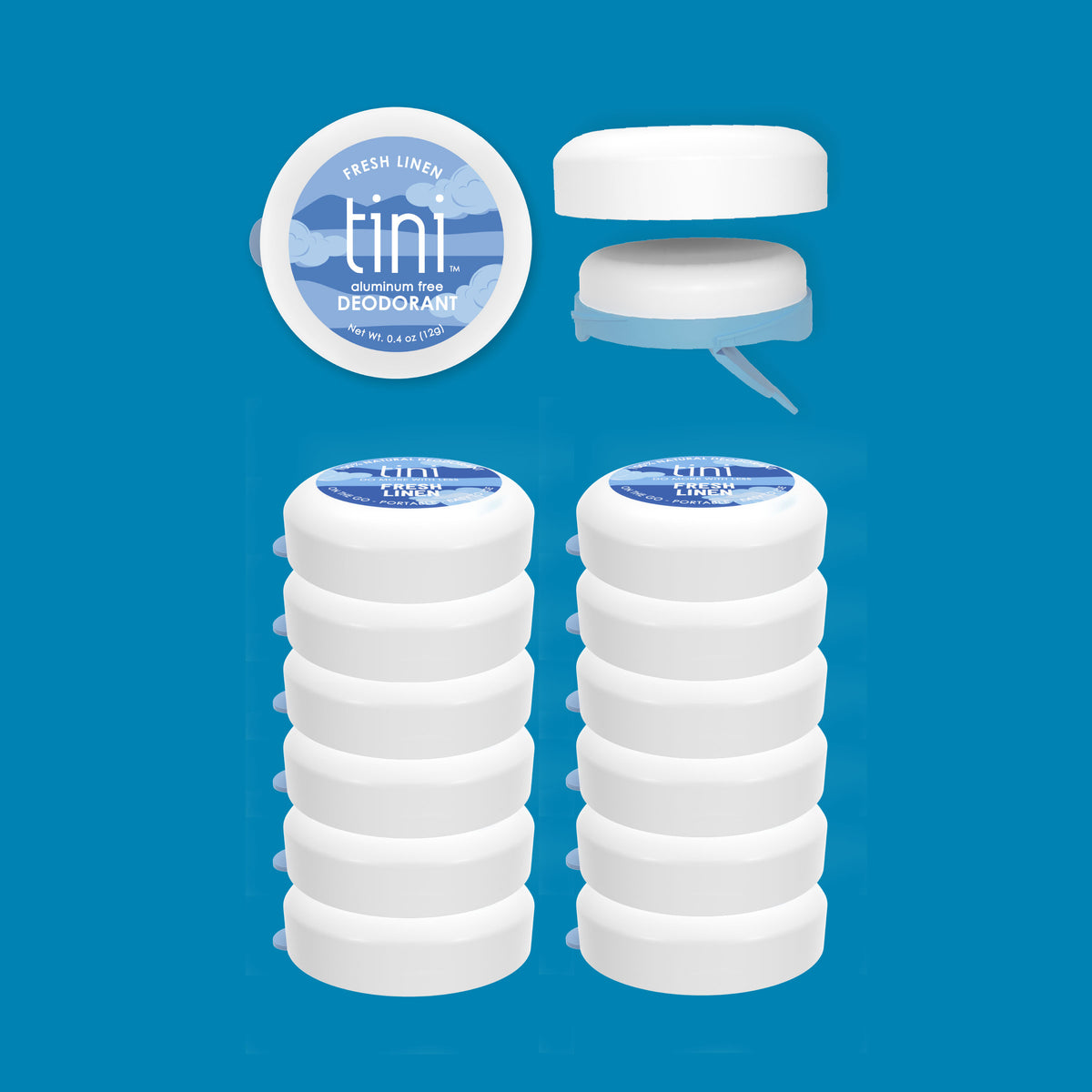Fresh Linen Deodorant 12 Pack